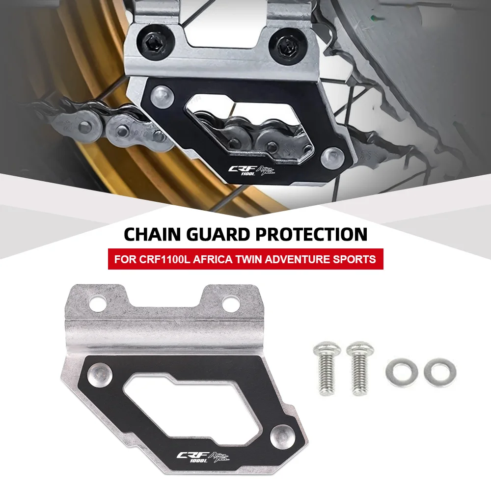 

XL750 TRANSALP Chain Guide Guard Pulley Plate Stabilizer Protector For Honda CRF1100L Africa Twin / CRF 1100 L Adventure Sports