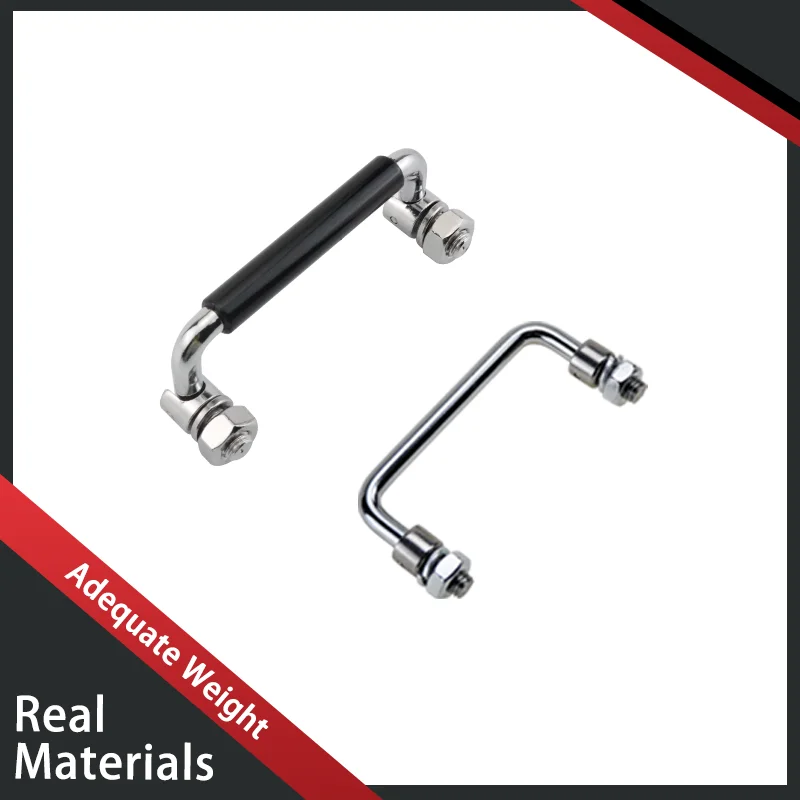 مواصفات مختلفة لمقبض الحديد القابل للطي 90 درجة للمعدات الصناعية القوية والعملية #5