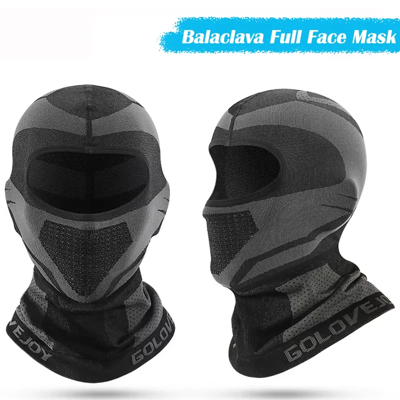 Breathable Balaclava Full Face Mask Universal Warm Motorcycle Bicycle Cycling Sports Windproof Sunscreen Masks Moto Equipments