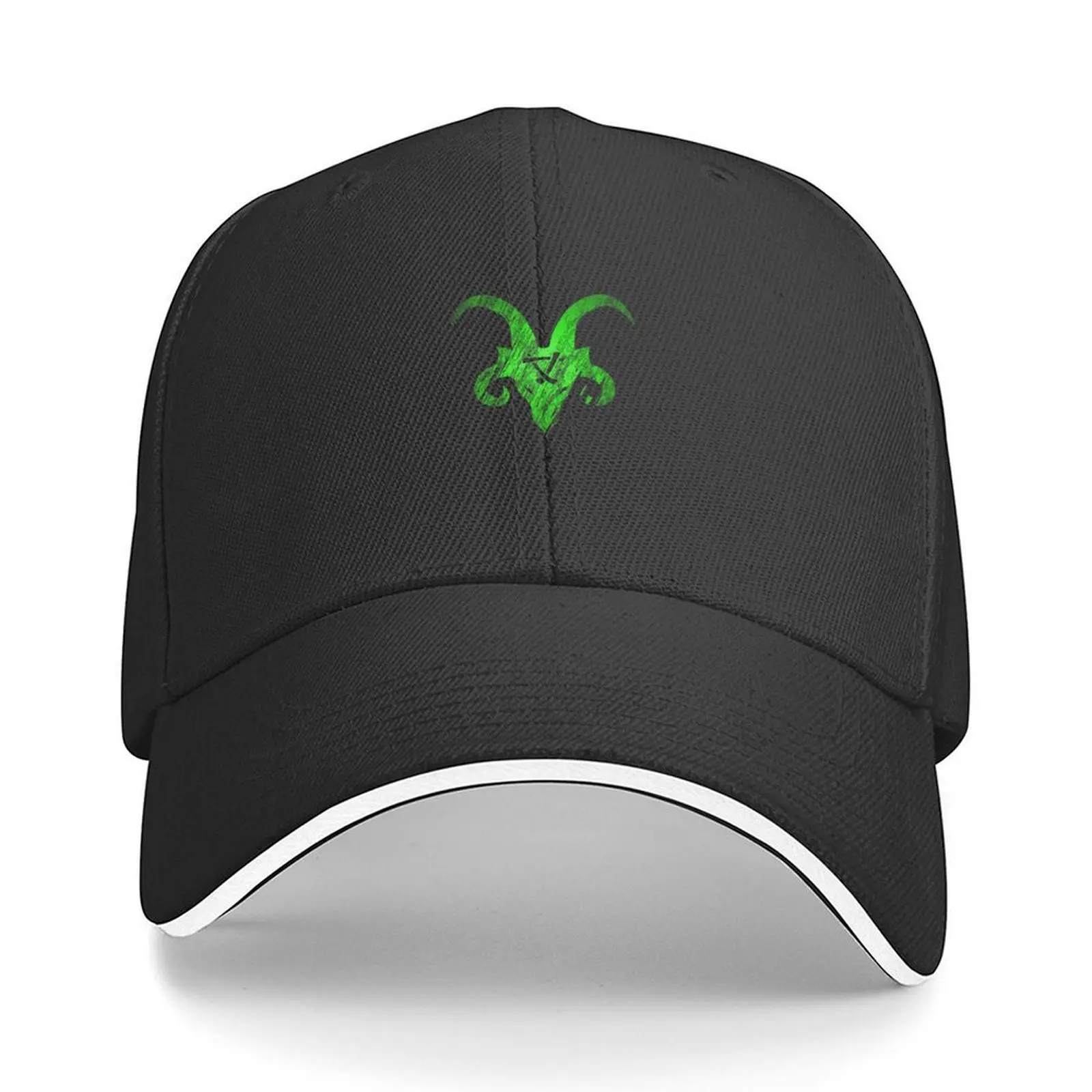 

Horned Skaven Green 81 Unisex For Men Women Basic Novelty Baseball Cap Anime Sunscreen western Hat Men's Baseball Women's