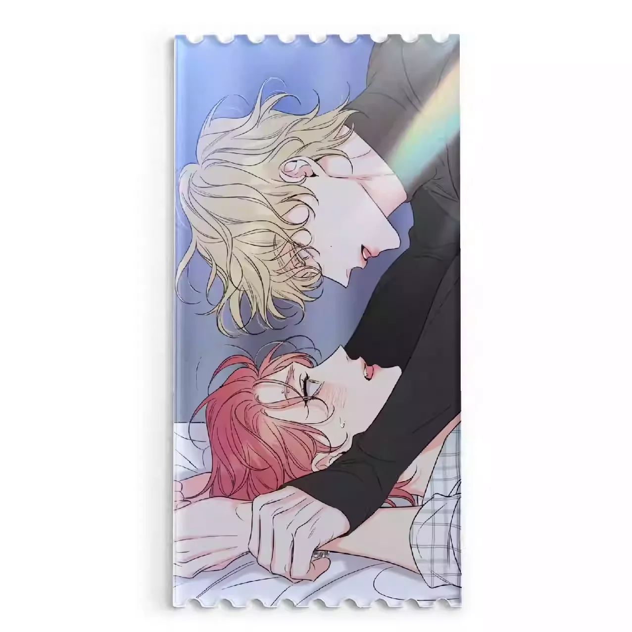 

[Non Original]HoneyTrouble Korea bl comic High quality Transparent acrylic ticket stub