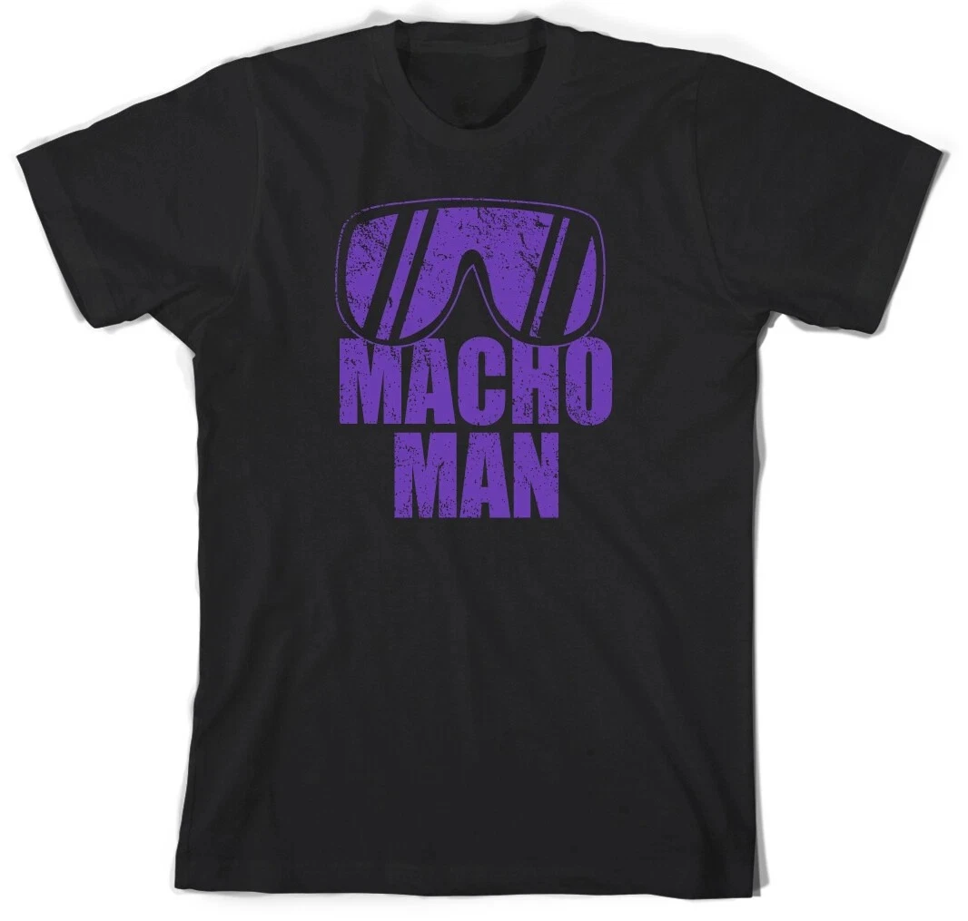 Футболка Macho Man, официальная легенда борьбы, случайный костюм, элитная роскошь для мужчин и женщин