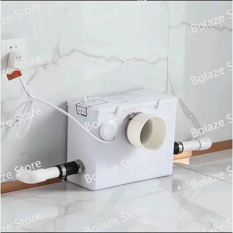 

500W Sanitary Pulverizer Pump Automatic Treatment Crushed Bathtub Toilet Sink Electric Pulverizer Septic Tank Sewage Lifter