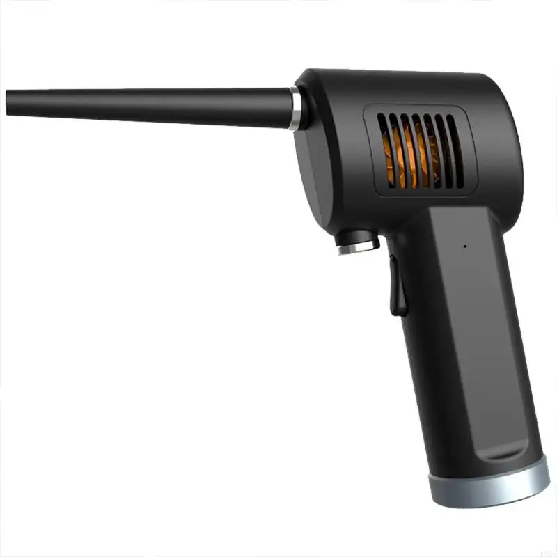 LX0B Compressed Air Duster for Keyboard Cleaning, 6000mAh Rechargeable Dust