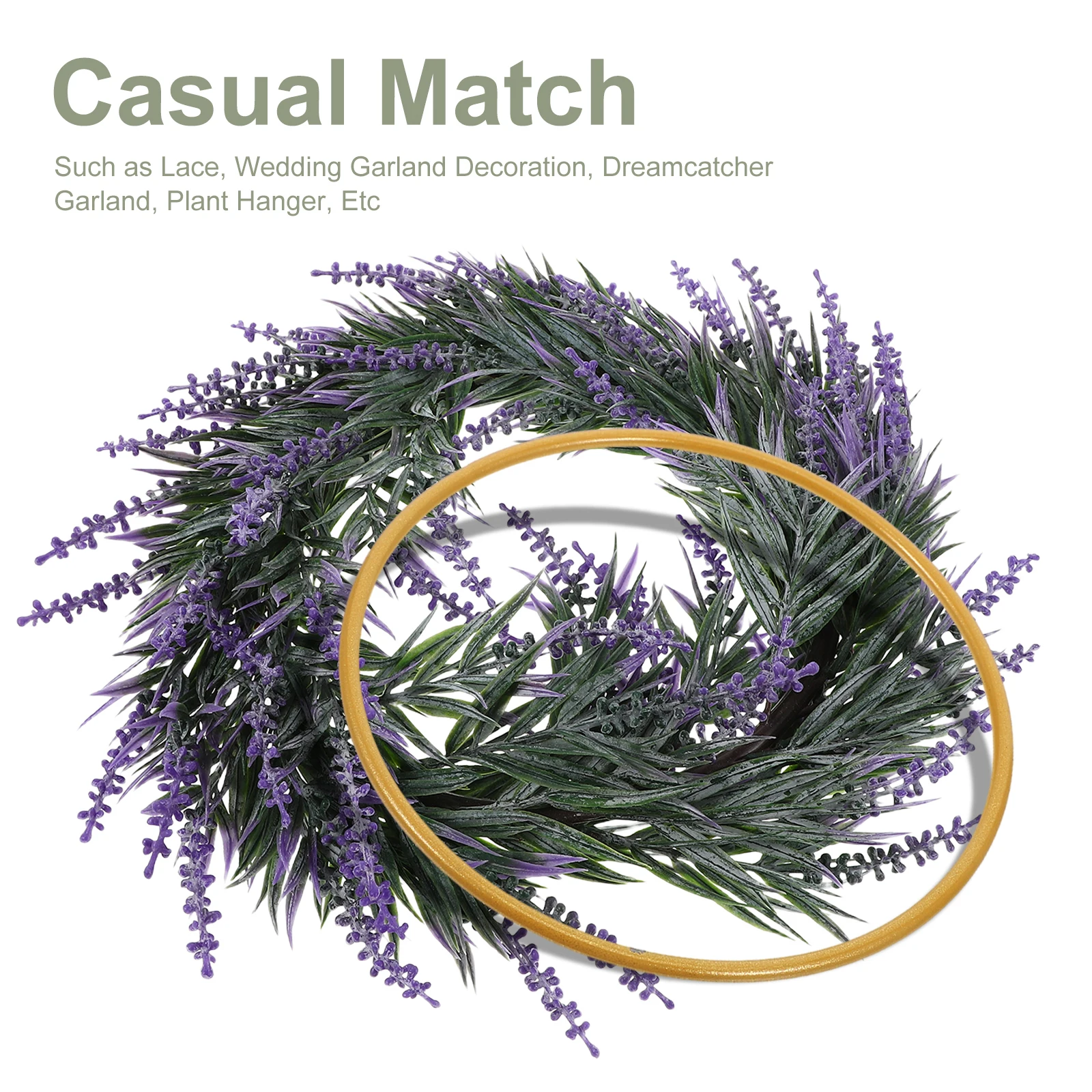 

10Pcs Gold Metal Macrame Hoops 15Cm Dream Catcher Rings DIY Wreath Frame Floral Arrangement Wedding Backdrop Decor Boho Wall