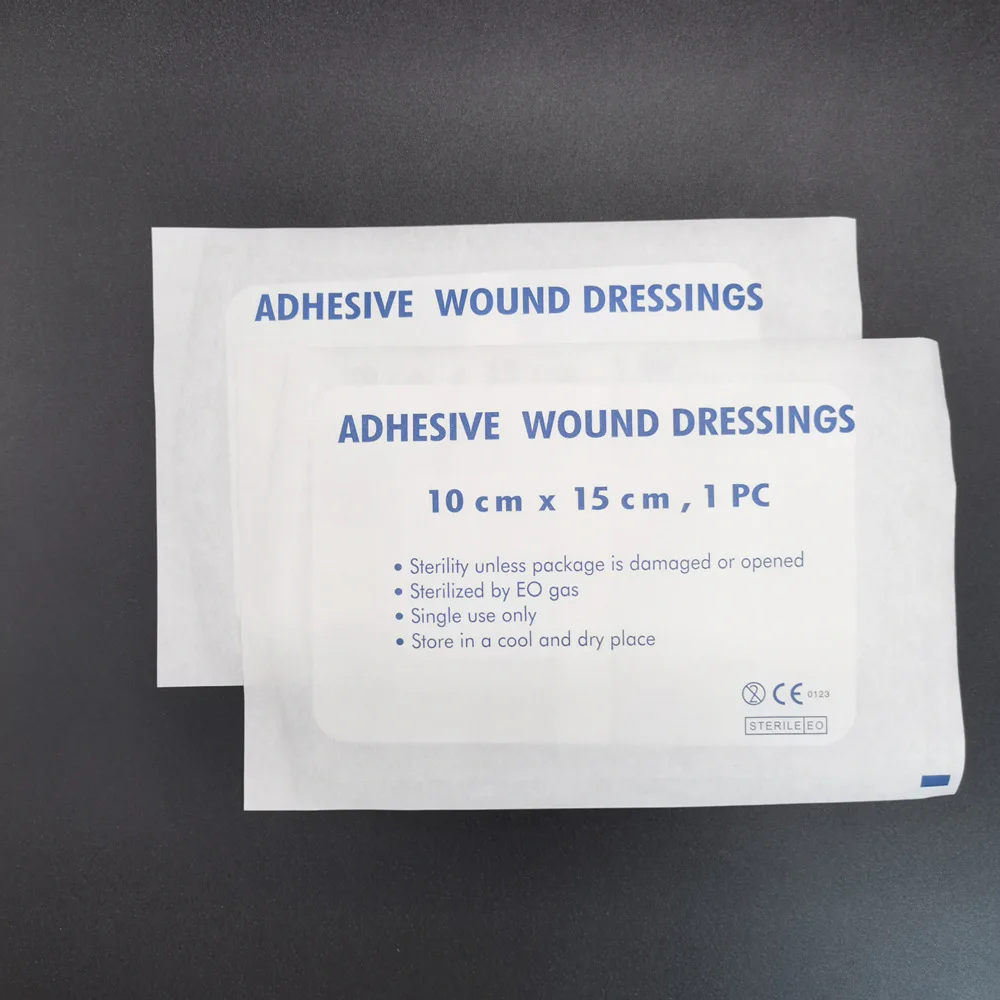 10 stücke Nicht-woven Medical Adhesive Hämostase Gips Wunden Dressing Pflaster Bandage Sterilisation Wunde Erste Hilfe Werkzeug – Detail 7