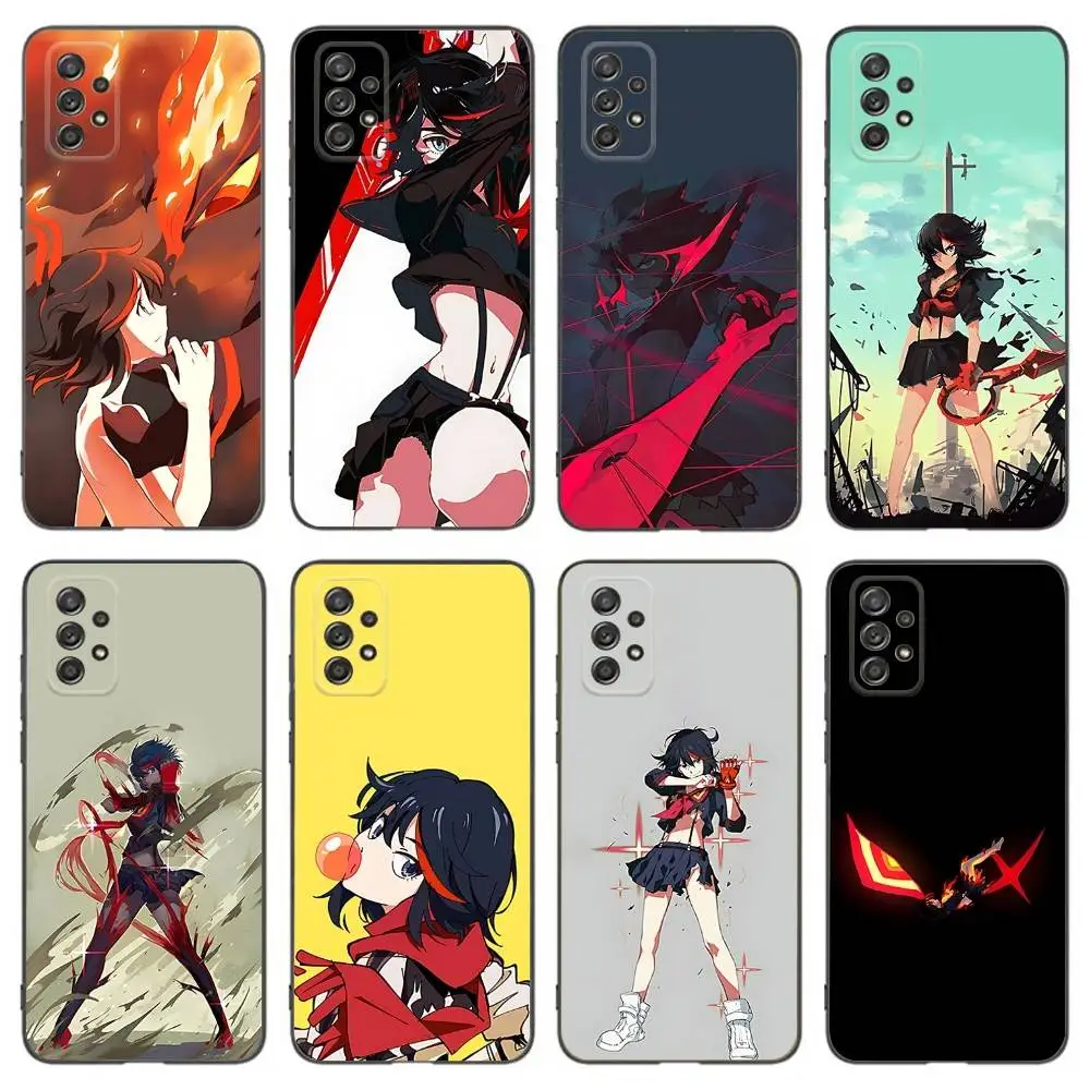 

GIRL K-Kill Anime La Kill Phone Case For Samsung Galaxy A 91,80,73,72,53,52,51,22,5G,Plus,J,Note Soft Black Cover