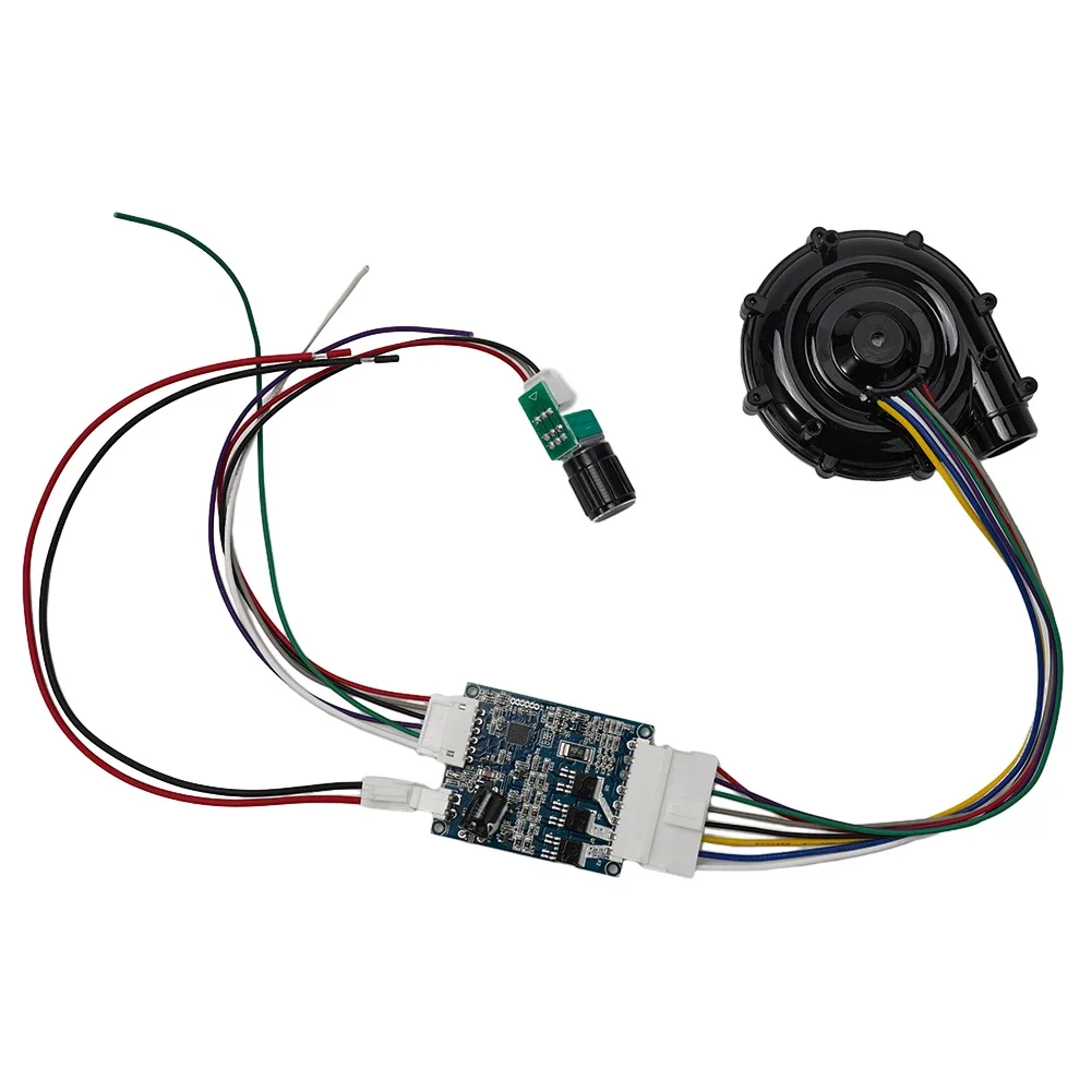 70×70×37.5mm WS7040 12V&24V Centrifugal Blower Small High Pressure DC Brushless Centrifugal Blower External Driver Controller