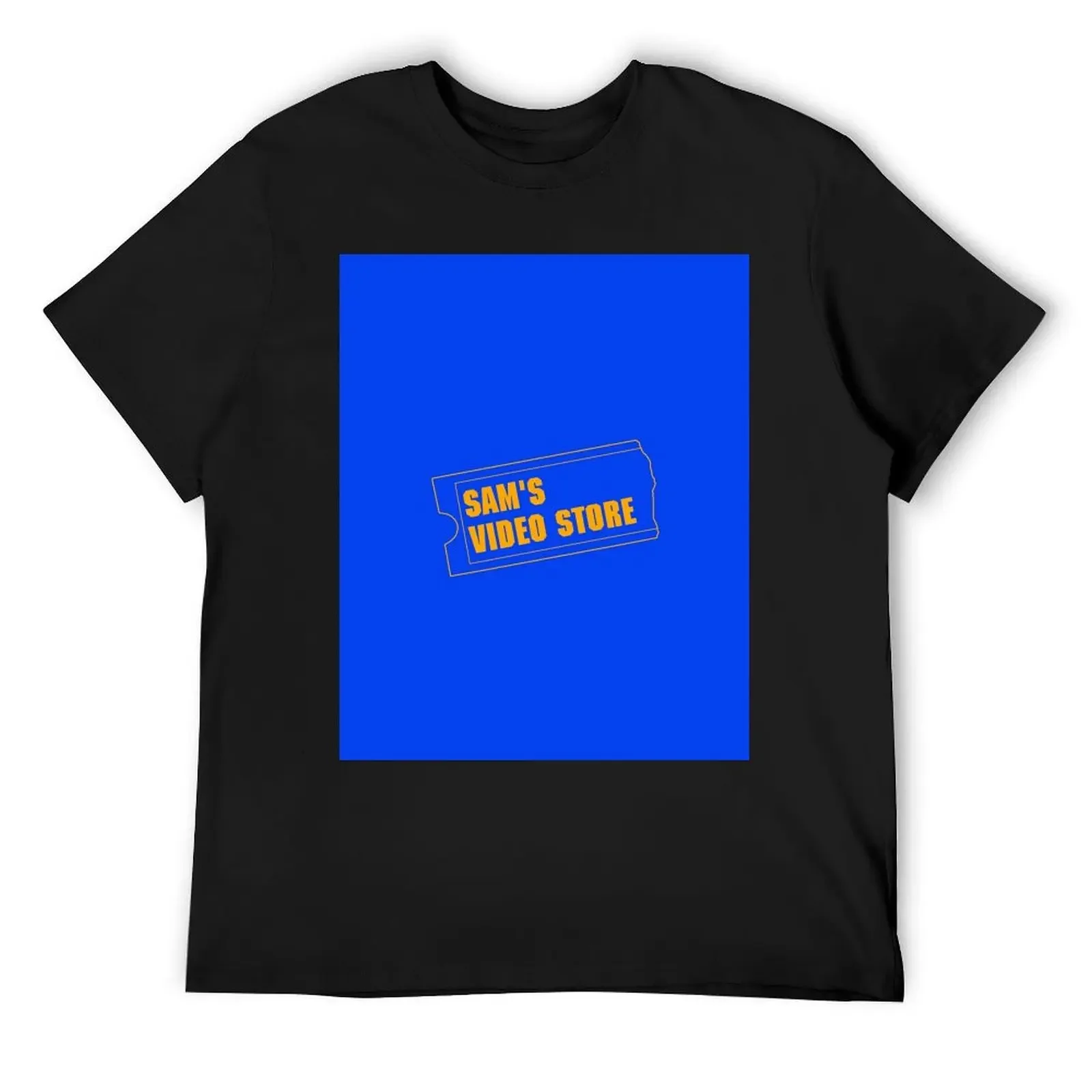 Sam's Video Store by Tyler Lambert-Perkins T-Shirt Short sleeve tee shirts graphic tee black t shirts for men