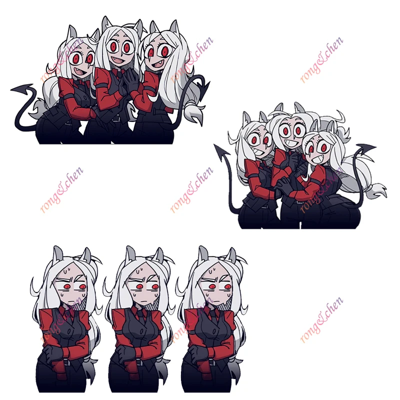 

Funny Car Sticker Helltaker Hell Girl for Car Motorcycle Racing Helmet Laptop Trunk Body Car Window Surfboard PVC Vinyl Decals
