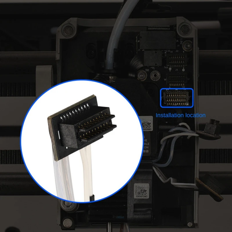 Bambu Lab P1P P1S 서미스터 세라믹 히터, 24V 48W 가열 튜브, 3D 인쇄 서미스터 핫엔드 교체 부품