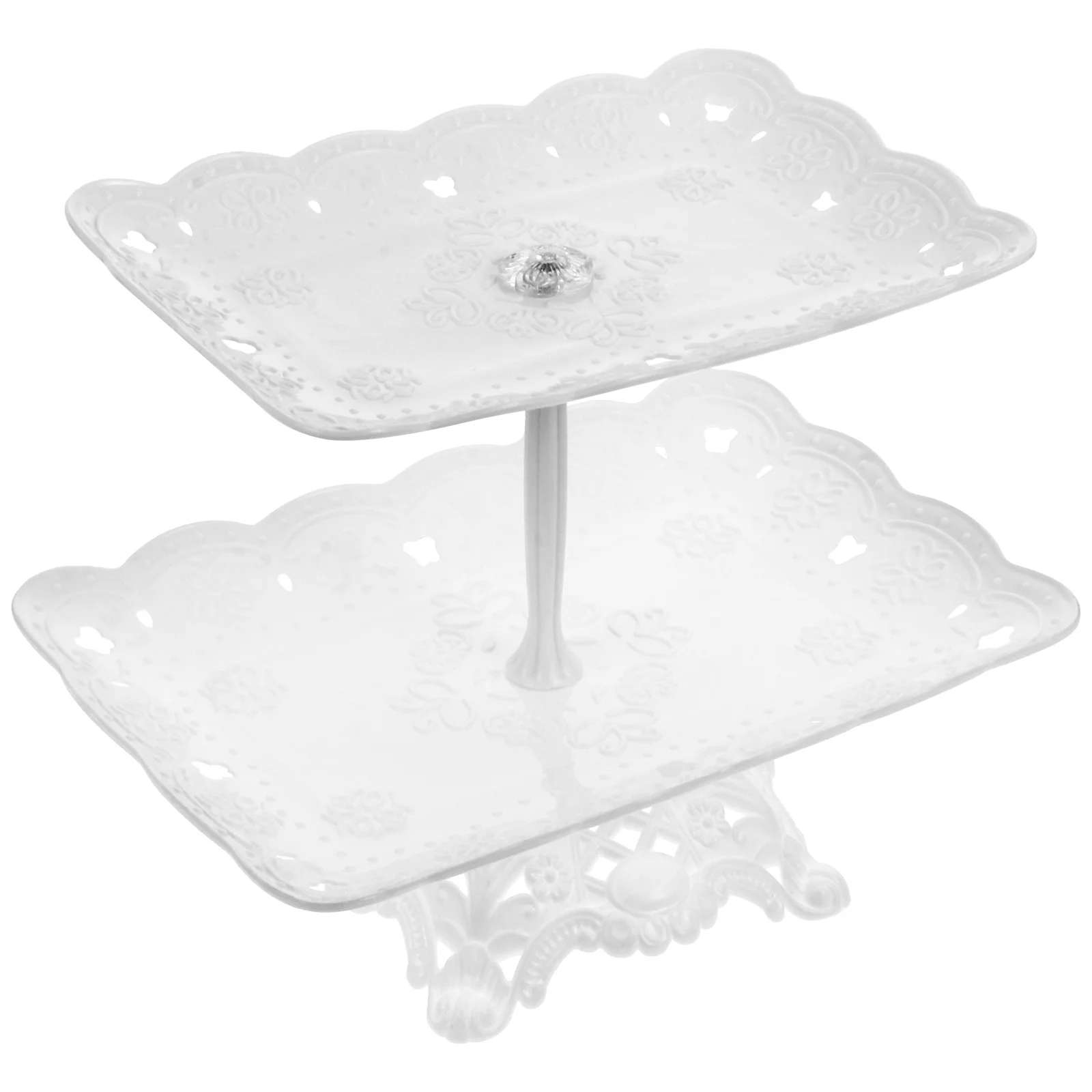 

1pc Stand Multilayer Dessert Storage Cake Cake Display Rack Rack For Party Wedding Bakery Fruit Display Holder