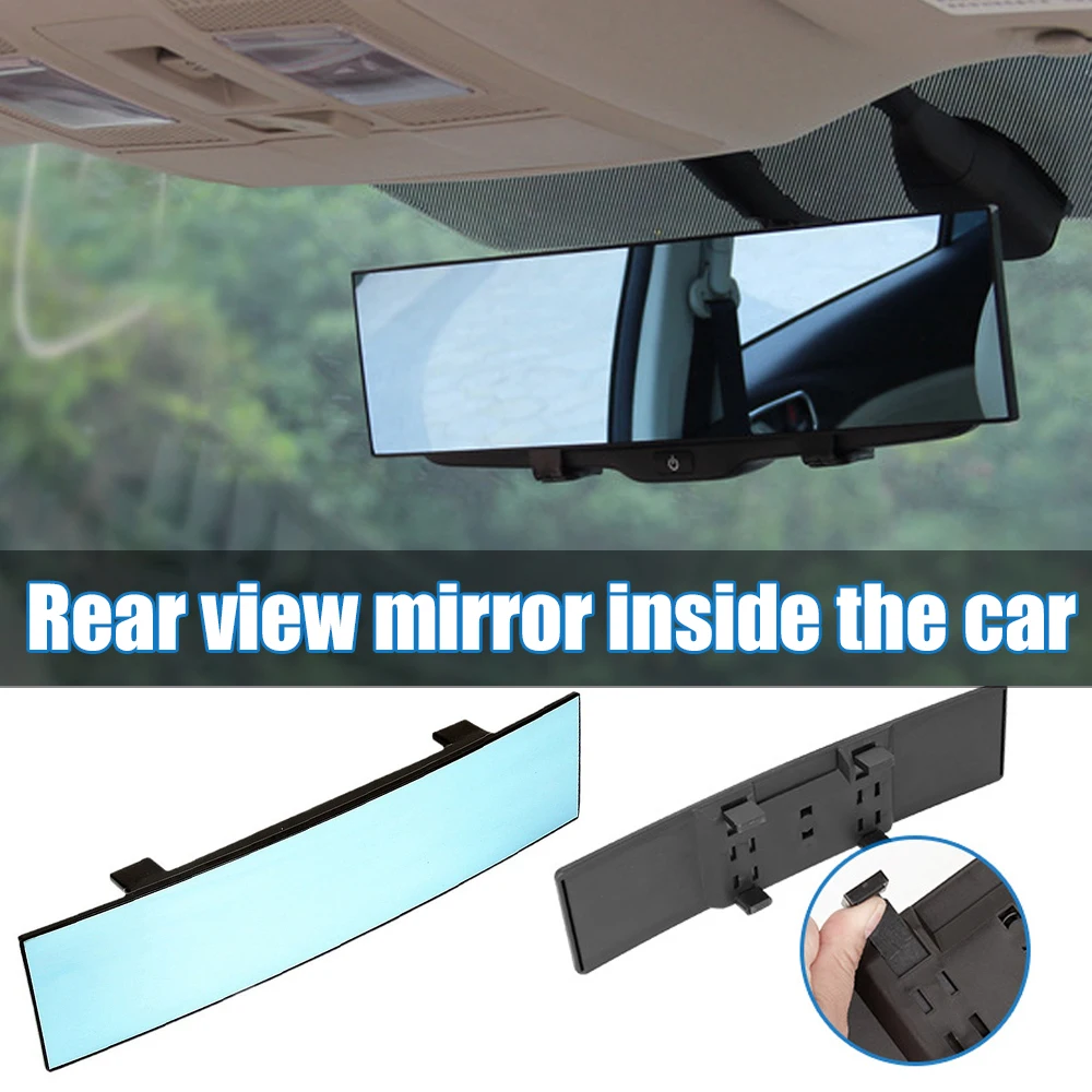 Car Baby Mirrors Interior Rear View Mirror Wide Angle Convex Rearview Mirror Anti-glare Sun Visor Mirror Car Accessories