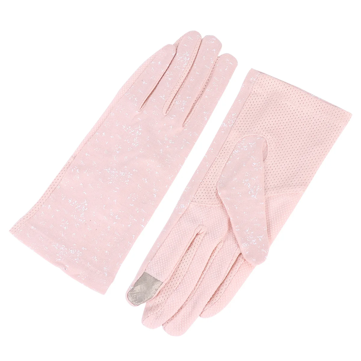 

UV Protection Gloves for Women Summer Fashion Telefingers Stretchy Protective Riding Gloves for Outdoor Shopping