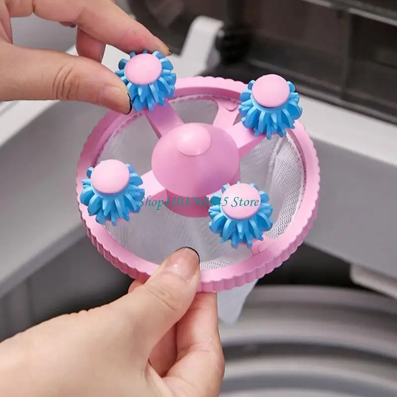 

R53F Washing Machine Filter Net Bag Recyclable Particle Collector For Laundry Care