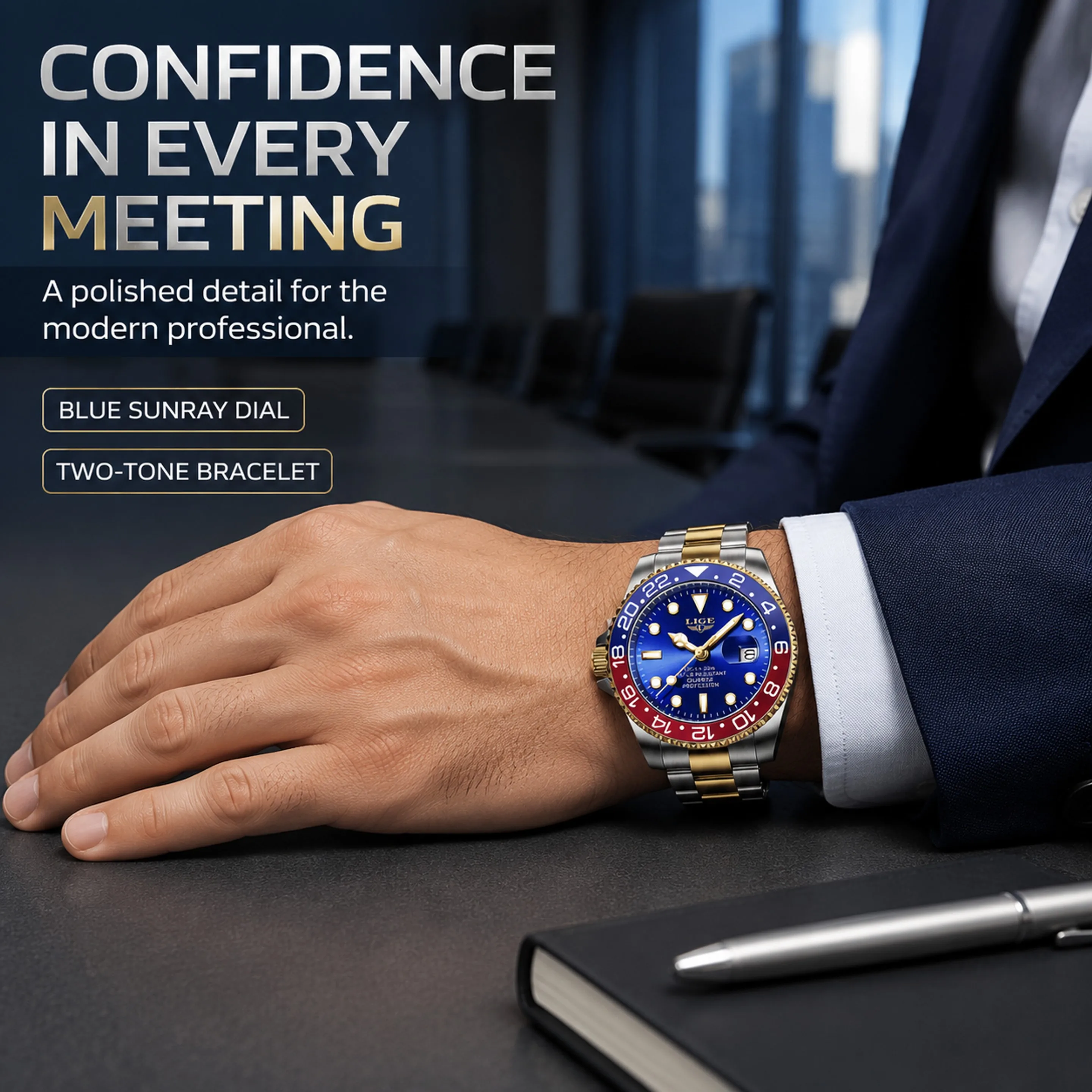 2026 New Sports Watch Men Top Brand Luxury Mens Watches Business Waterproof Military Quartz Chronograph Wristwatch Montre Homme