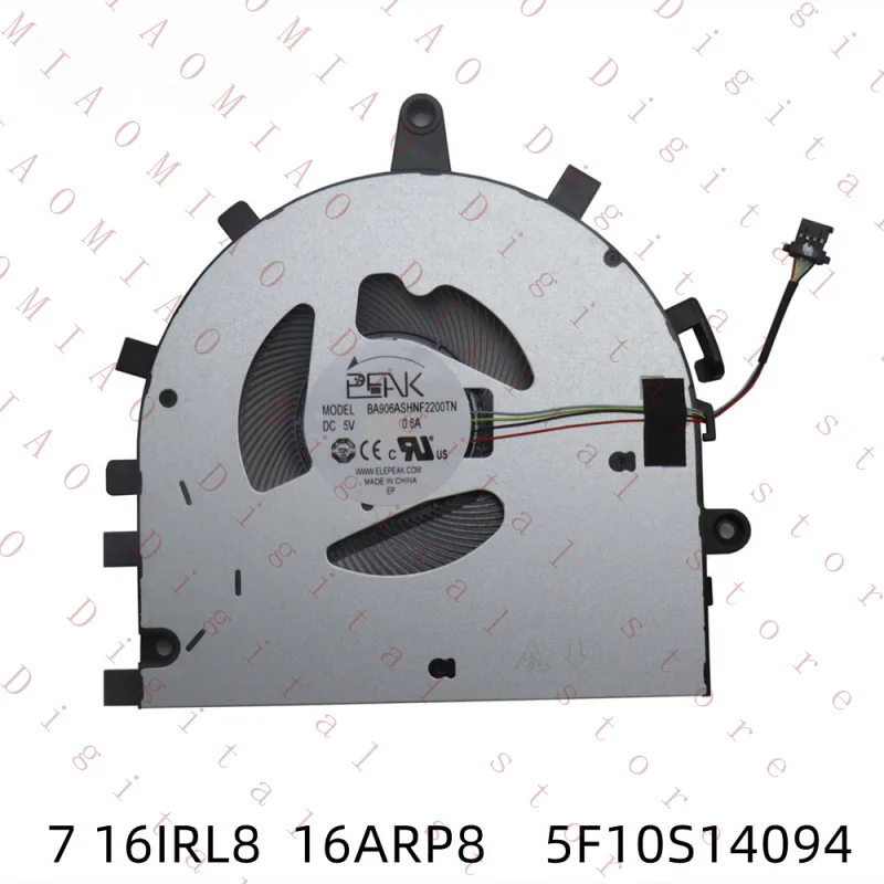 TG   For Lenovo Yoga 7 16IRL8 16ARP8 Yoga 7 2-in-1 16IML9 16AHP9 CPU Fan 5F10S14094