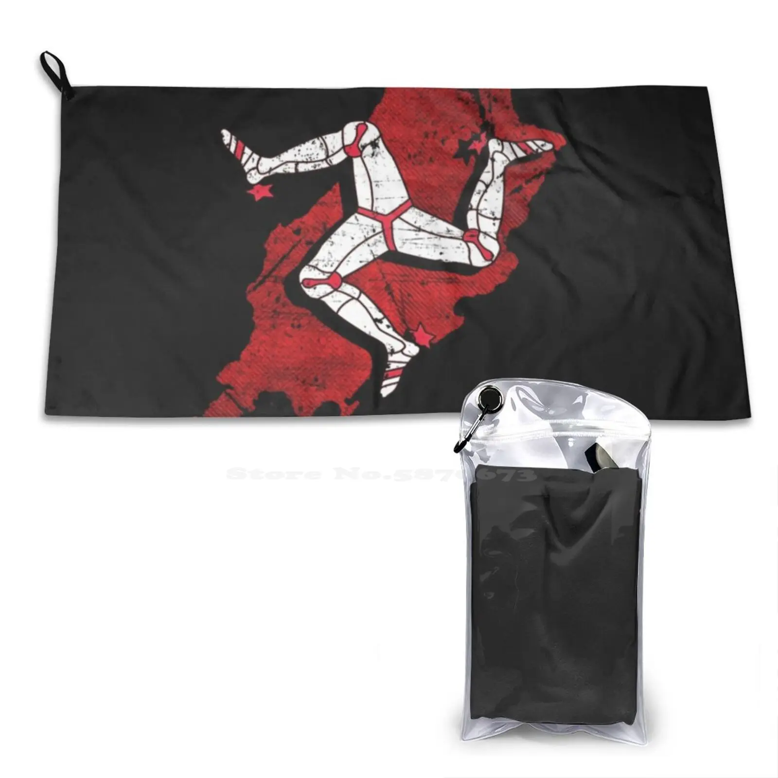 Isle Of Man Tt Races Soft Comfortable Bath Towel Outdoor Isle Of Man 2020 Tt Races Racing Flag Map Bikers Riders Motorcycle