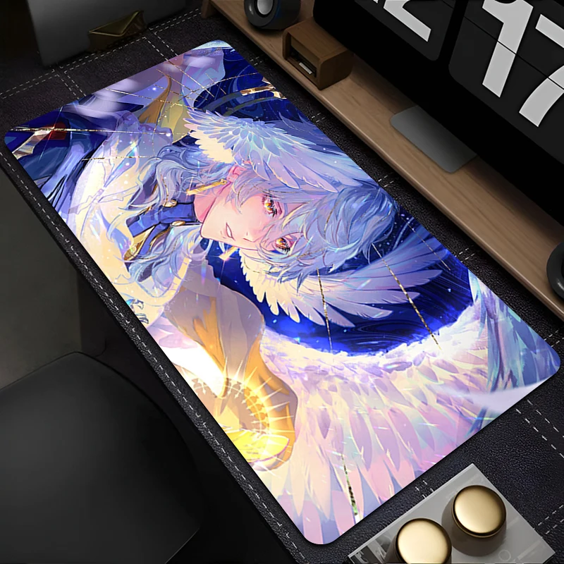 

Mousepad Laptop Office Cabinet Keyboard Pad PC Desk Mat Large HD Mouse Pad Honkai Star Rail Sunday Non-slip Rubber Extended Pad