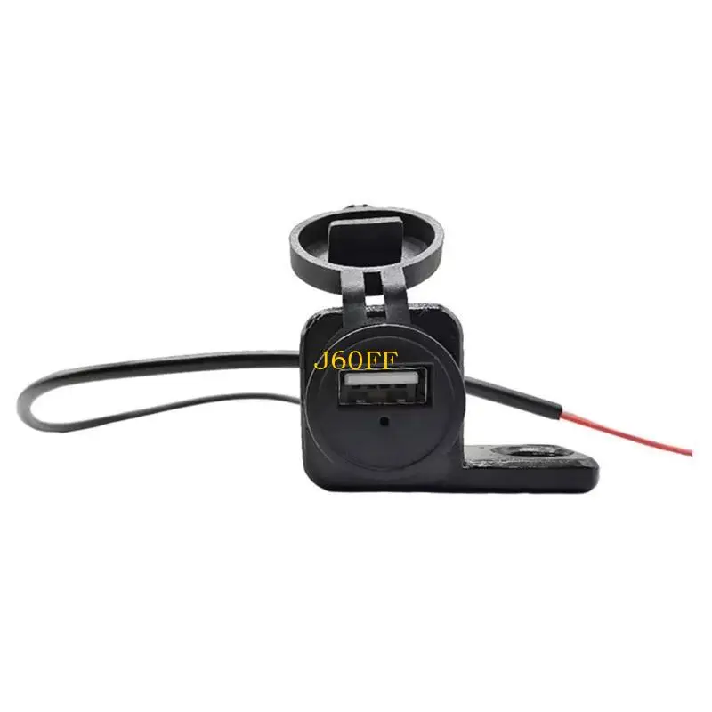 

J60F Dustproof USB Power Adapter ABS Charges For Long Distance Motorcycle Journeys