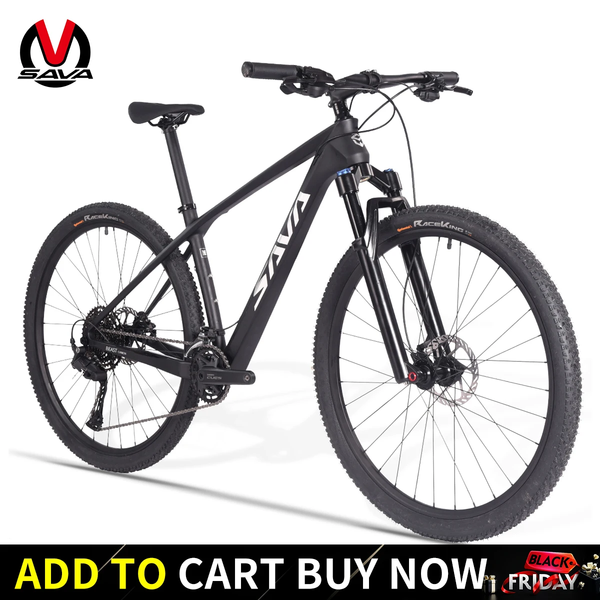 SAVA carbon fiber mountain bike 27.5/29 inches with CUES system CUES 600 22speed/CUES system 400 20speed mountain bike