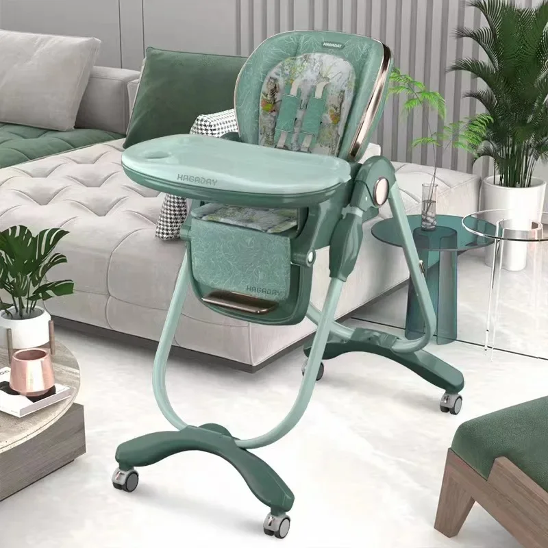 Children's Dining Chair Multi-functional Adjustable Baby Dining Chair Baby Home Portable Dining Table and Chairs