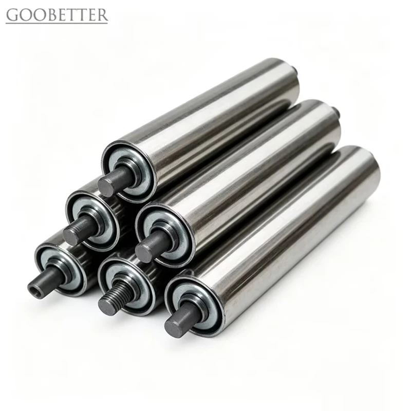 

Conveyor Rollers Galvanized Non-powered Diameter 25/38/50/60mm Length 100-1250mm Conveyor Accessories