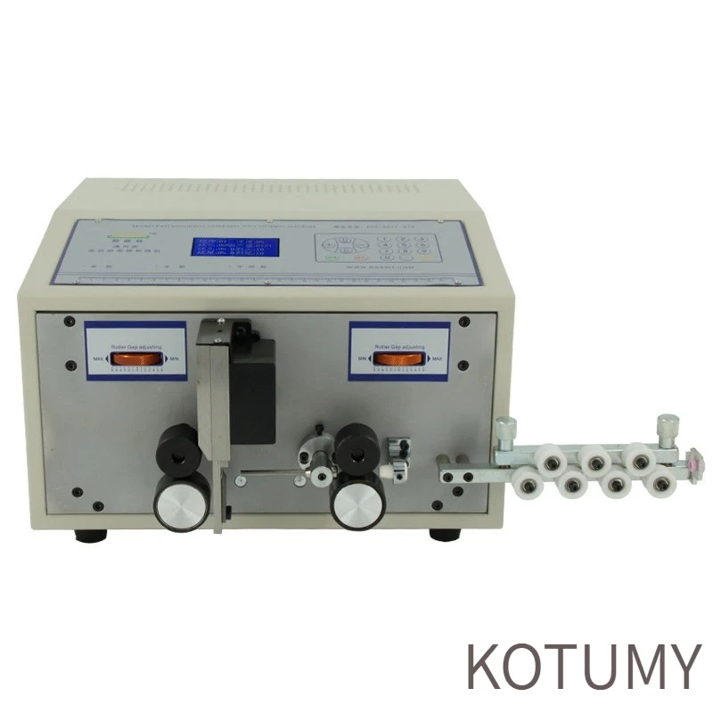 KOTUMY SWT508C 220V/110V Automatic Wire Stripping Machine 25mm² Computer Cable Stripper Cutter Multifunctional Crimping Tool (12