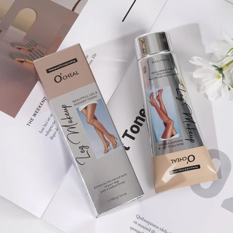 100 مللي ماكياج الساق البرونزية ترطيب الأساس السائل وهمية تان كريم دباغة مرطب للجسم العناية بالبشرة حتى لون البشرة المخفي #3