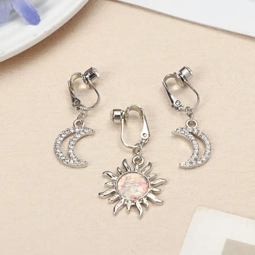 نجمة القلب حلقات السرة الأنف الدائري فو هيئة ثقب المجوهرات وهمية البطن ثقب السرة كليب على حلقات زر البطن