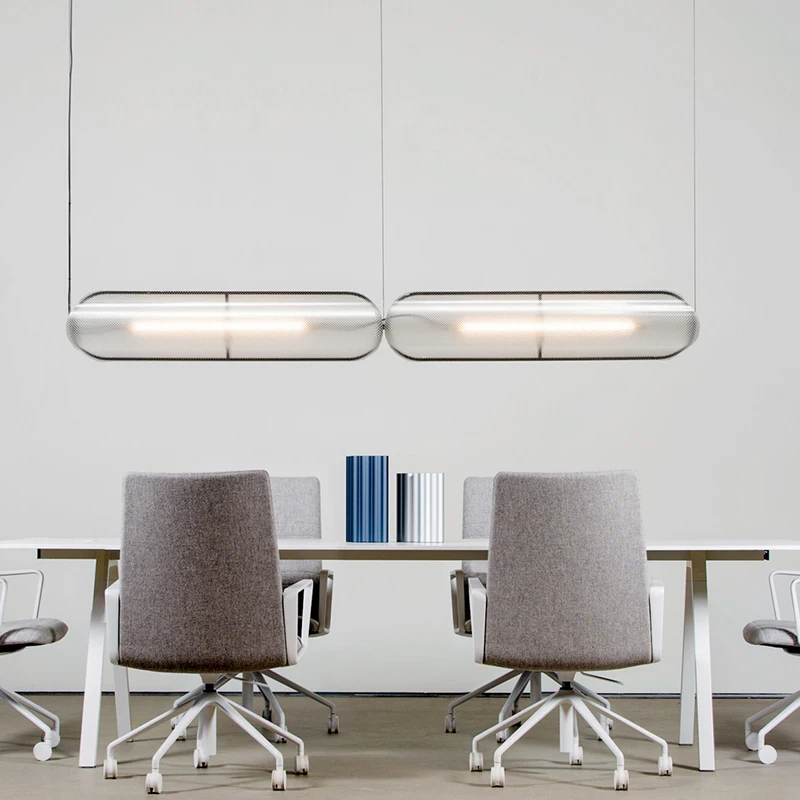 

Nordic Brief Designer LED Pendant Lighting For Hotel/Dinning Room/Office Modern Liner Pendant Lamp /Suspension