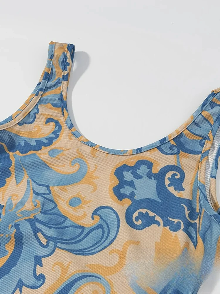 KONDALA Casual Chic Donna Stampa Abito Camis Senza Maniche Cerniera Lungo Sottile Nappa Abiti New Fashion 2025 Vestito da Festa per Feste