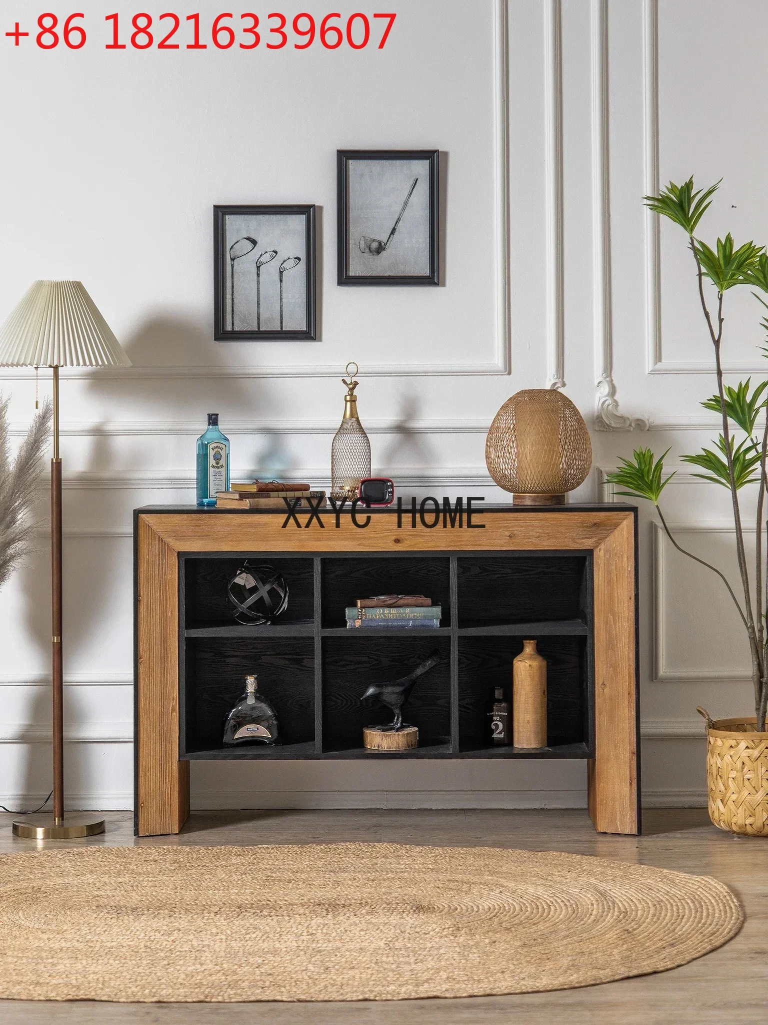 

Витрина для гостиной, шкаф для мелочей для малогабаритной квартиры, пристенный шкаф для прихожей