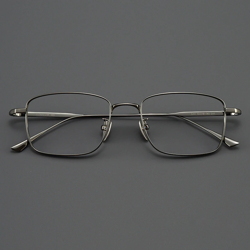 High Quality Titanium Optical Computer Glasses Frame Men Women Vintage Ultralight Rectangle Eyeglasses Luxury Brand Eyewear