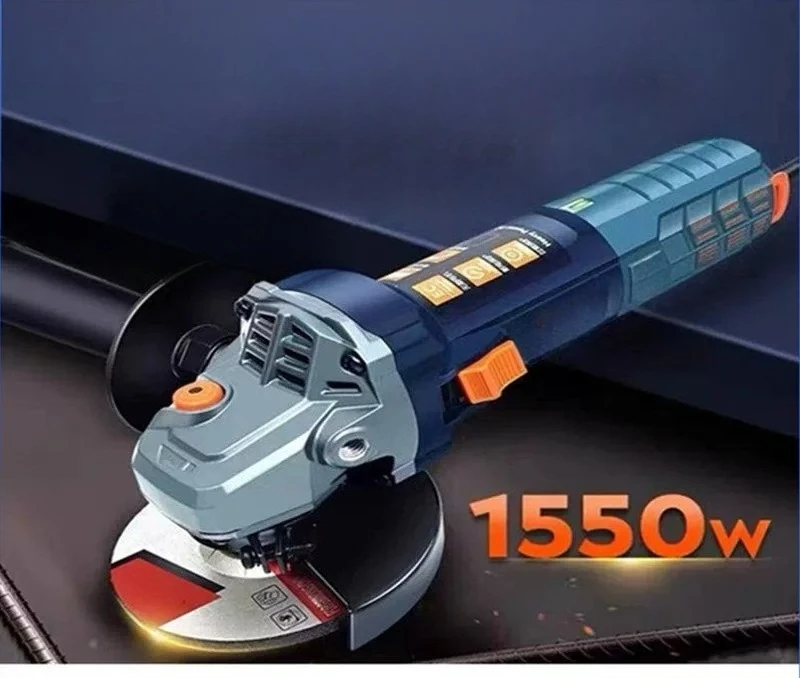 Brushless Angle Grinder 220V Variable Speed, Electric Power Tool for Cutting, Grinding & Polishing