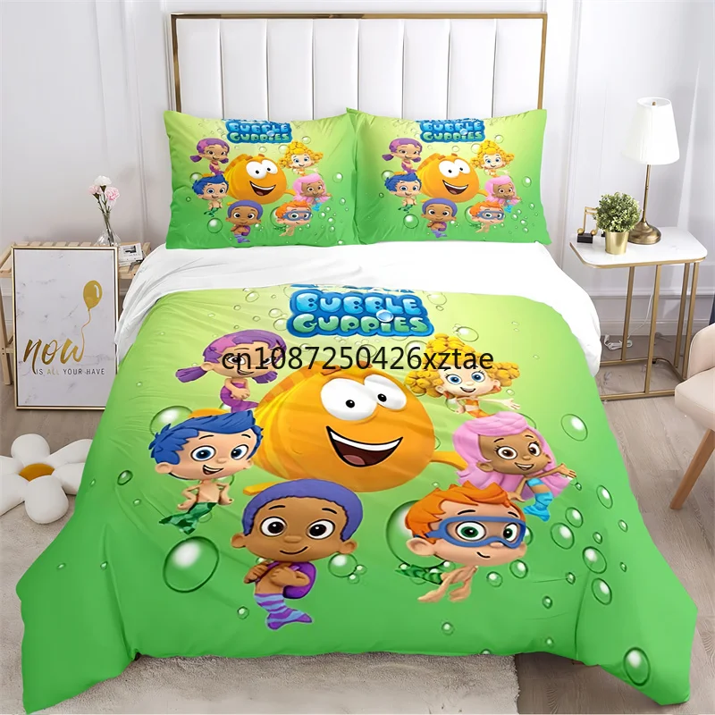 

BB-BUBBLE Cover Sets Printed Bedding Set Double Queen King Size 2/3pcs,boys and Girls Brithday Gift