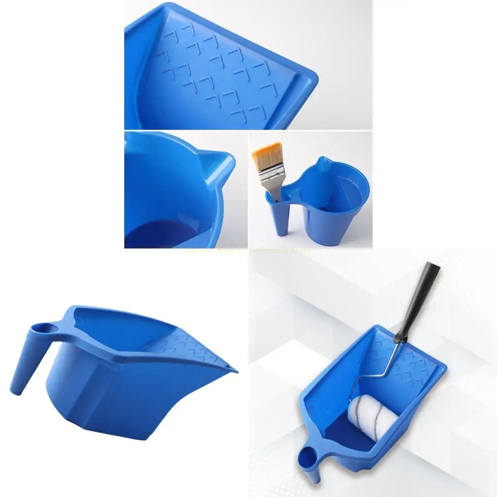 

Plastic Paint Tray Large Square Painting Trim Container Paint Cup Bucket