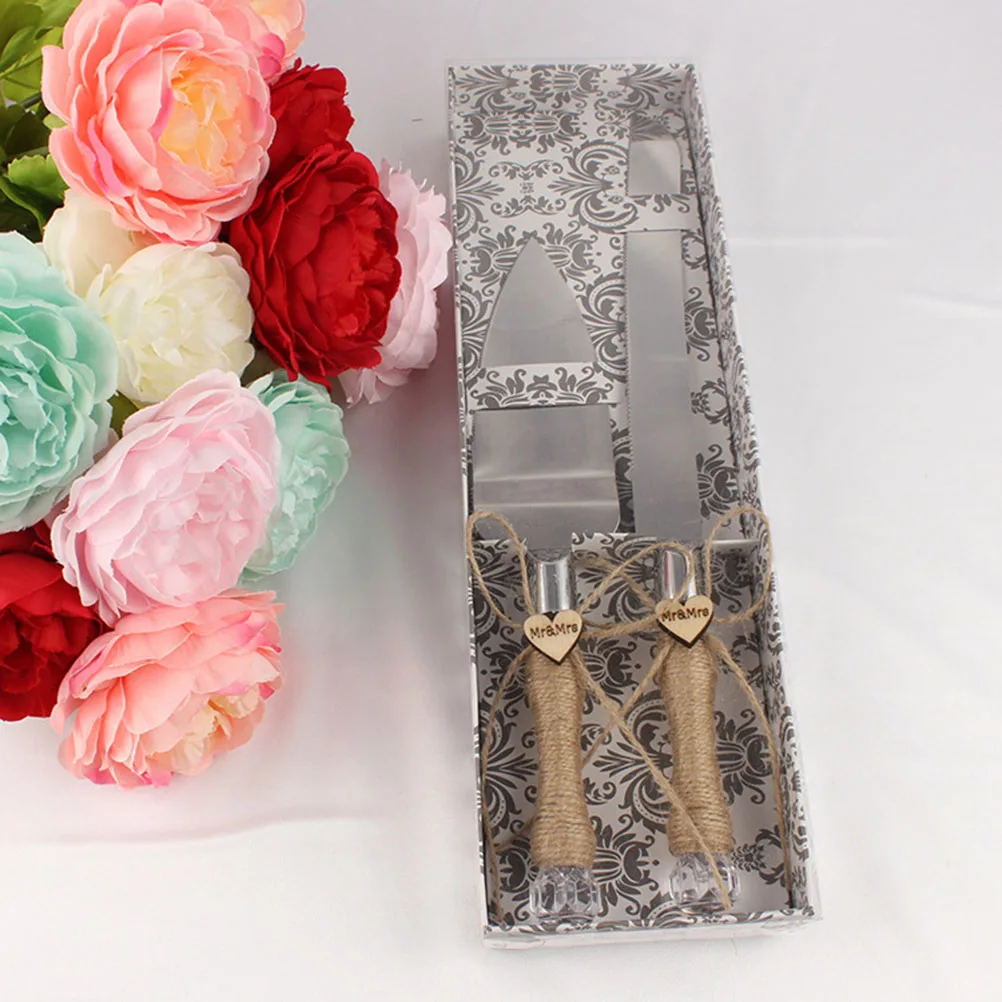 

Stainless Steel Cake Shovel Set Rust-resistant Easy Clean Metal Wedding Fondant Exquisite Birthday Party Supplies