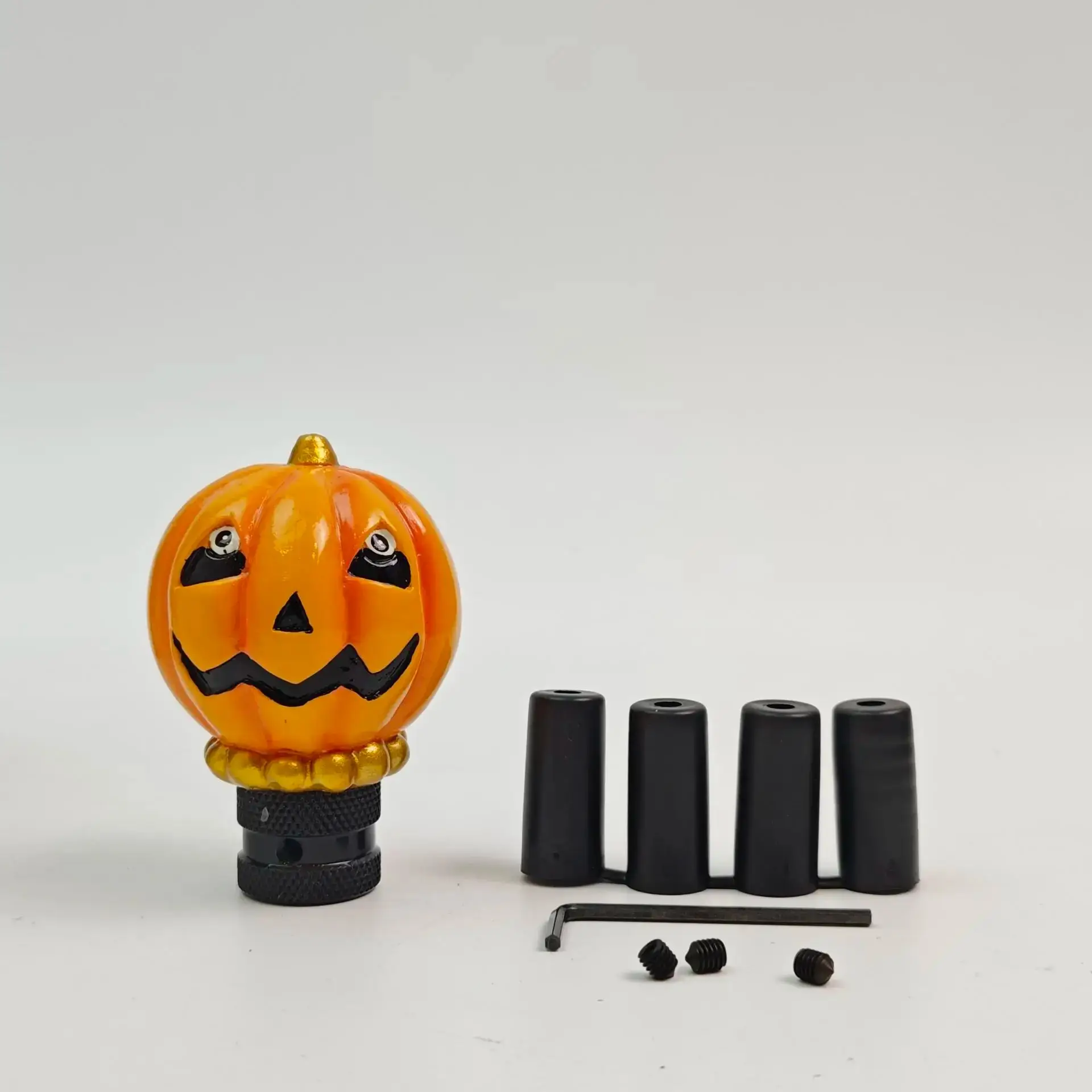 

Universal Halloween Pumpkin Scary Face Round Head Gear Head Handball Gear Design for Vehicle Shift System