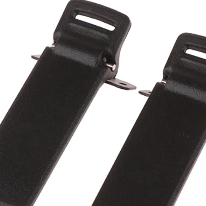 

2 шт. зажимы для ремня, запасная часть для рации, зажим для заднего ремня для Baofeng, двустороннее радио, аксессуары UV5R