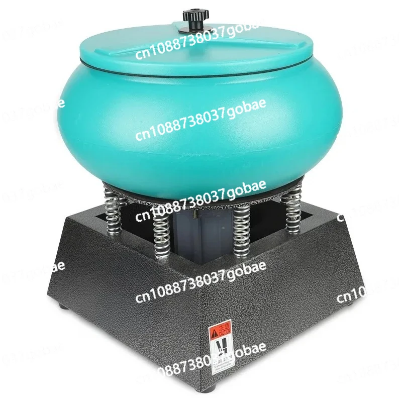 Premium 17-Inch Super Large Vibratory Tumbler: Wet/Dry Polisher for Metal Jewelry and Pearl Finishing