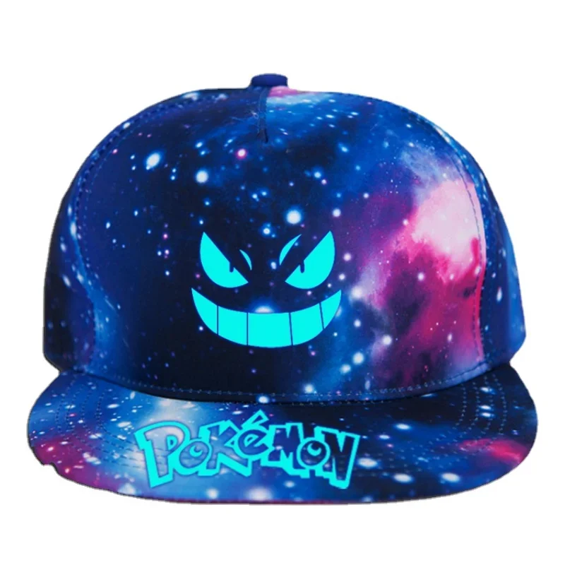 Pikachu Anime Cosplay Unisex Caps Men Women Luminous Baseball Cap Kawaii Hippop Cosplay Hats Cap Sun Protection Casual - view 2