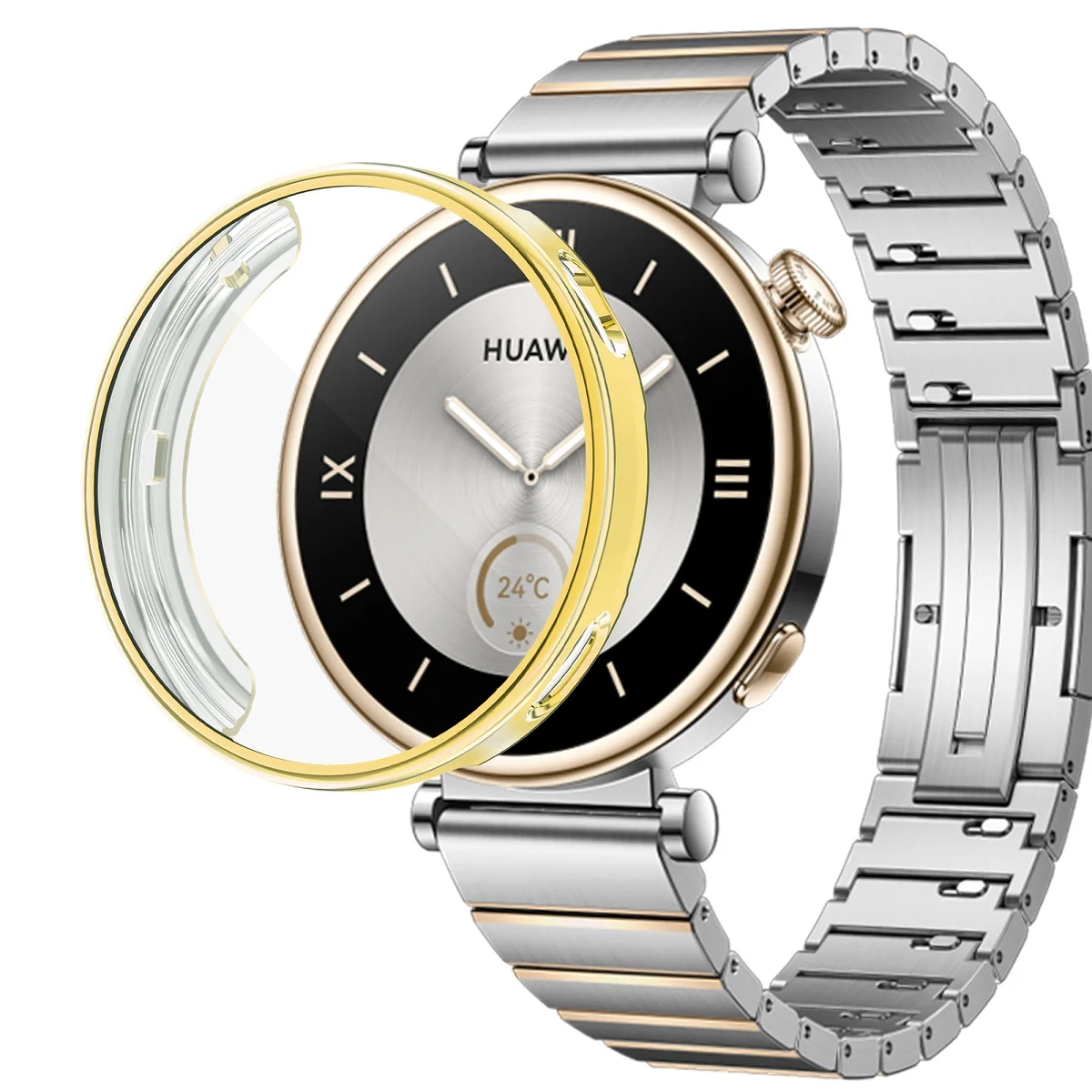 TPU Transparent Full Protective Case For Huawei Watch GT 4 41mm 46mm Smart Screen Protector Cover Shockproof Ultra-Thin Shell