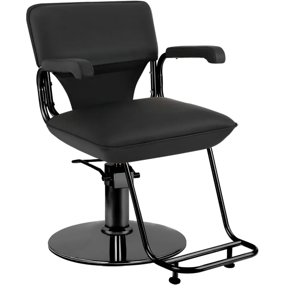 

Hair Stylist Chairs for Salon Extra Wide Salon Chair for Hair Stylist, Hydraulic Salon Styling Chair 360 Degree Swivel Chair