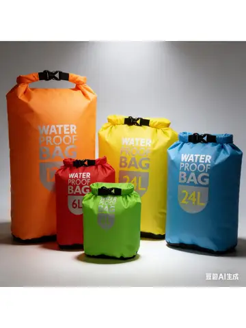 6-24L Swimming Waterproof Dry Bag Pack Rafting Kayaking River Trekking Floating Sailing Canoing Boating Water Resistance Sacks