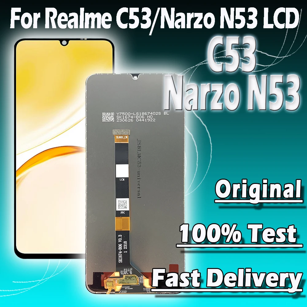 مراجعة ونصائح لشاشة LCD لجهاز Realme C53 (LCD C53)