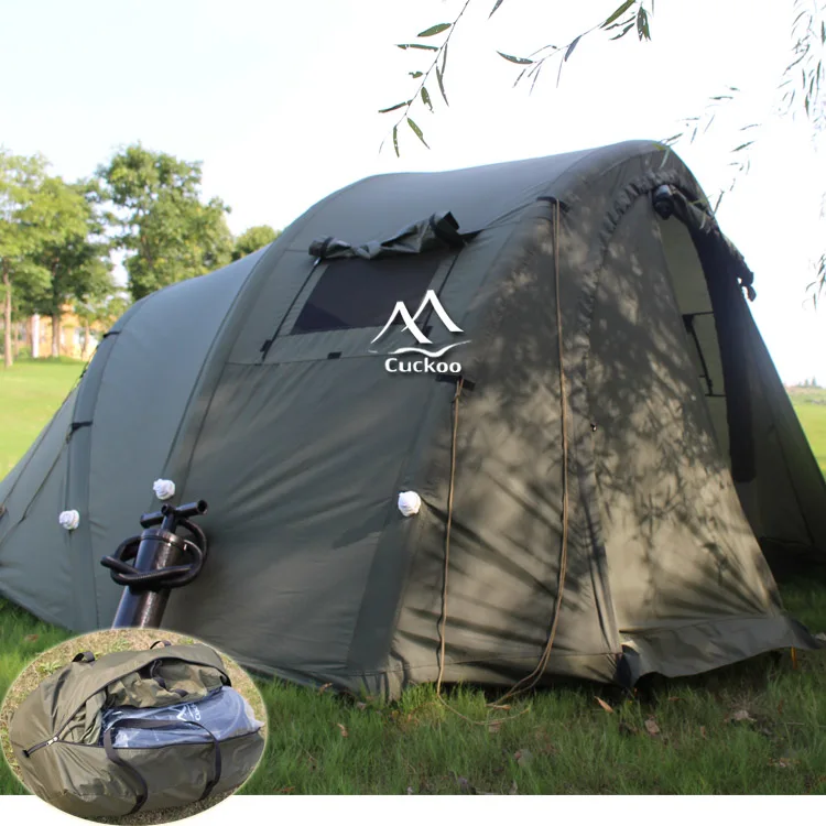 

Sturdy Blowup Tent Mobile Tente Gonflable 2 Man Inflatable Carp Fishing Bivvy Tent for Outdoor Windproof