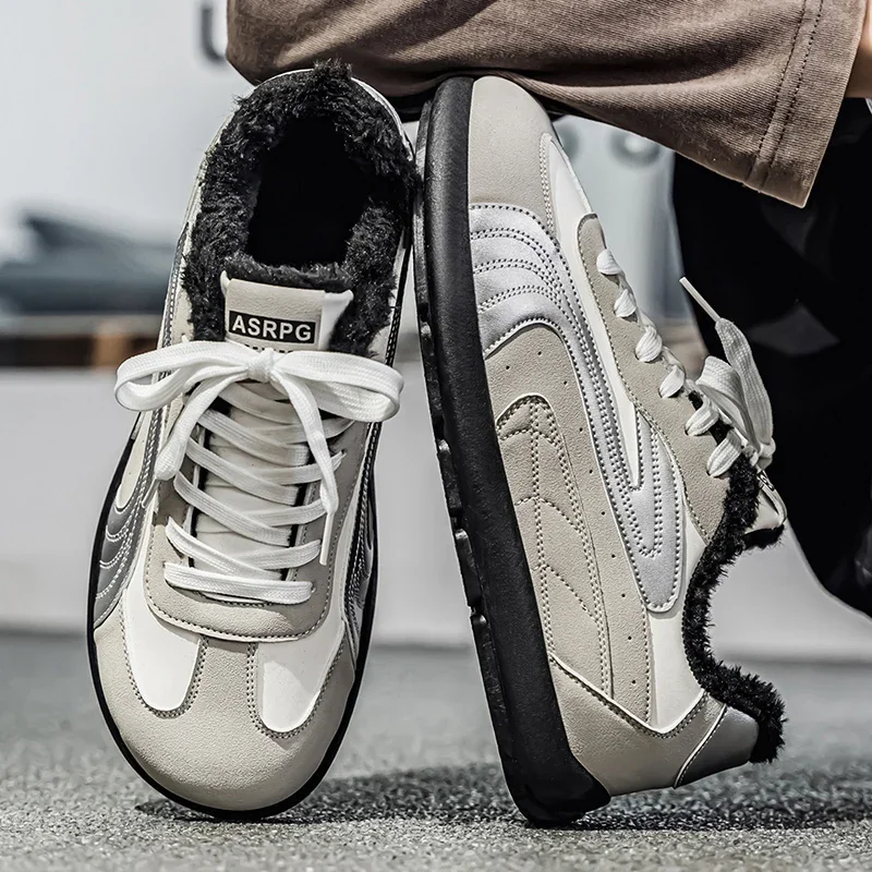 Unisex Autumn Breathable German Trainers Shoes Thin Sole Casual Lace-Up Sporty Shoes Vintage Patchwork Black Racing Sneakers