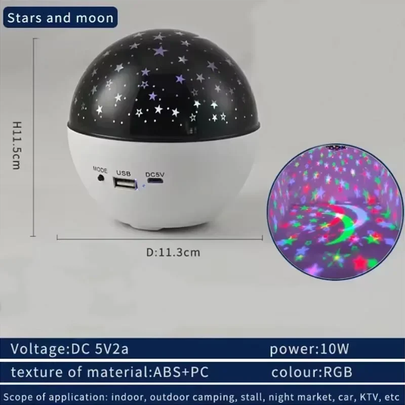 LED Starry Sky Projector with Bluetooth Speaker Voice Activated RGB Night Light for Bedroom Party & Christmas Decorations Gifts