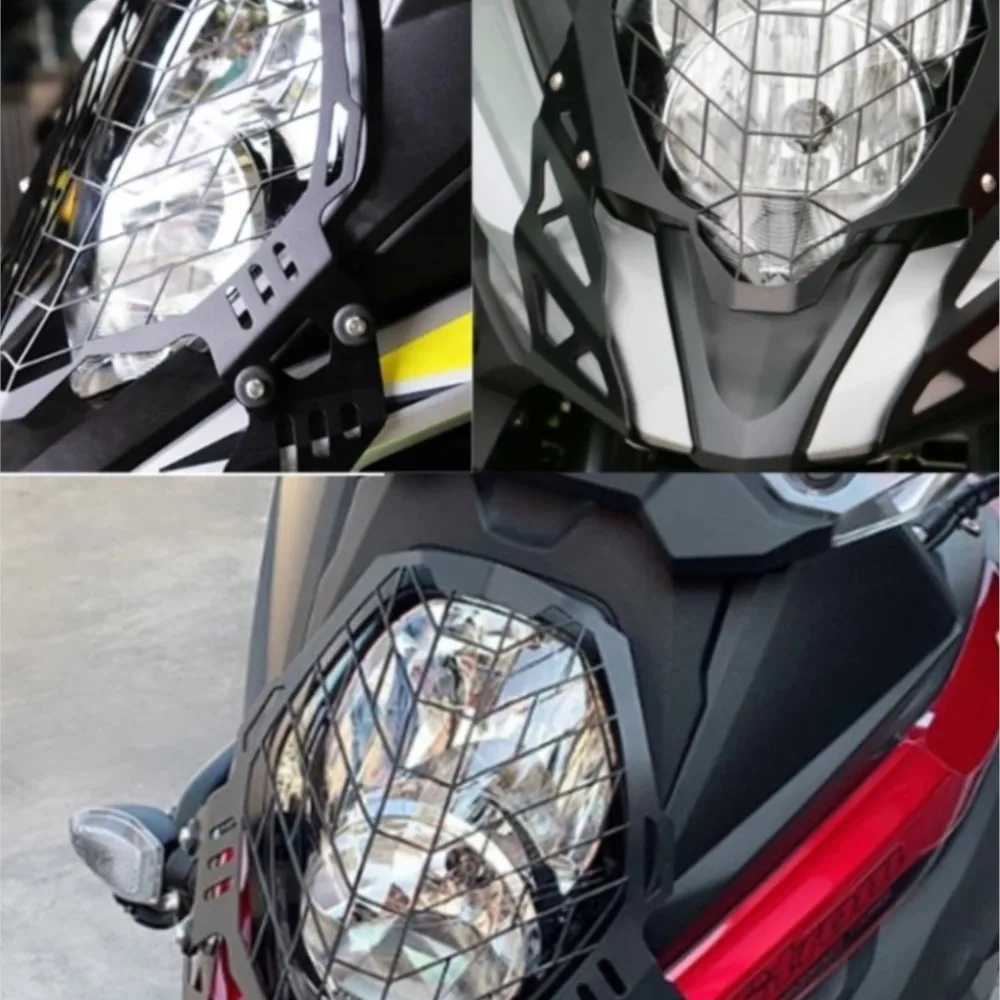 Faro del motociclo Testa Luce Della Protezione Della Copertura Della Protezione Griglia Per SUZUKI DL650 DL1000 V-strom DL 650 1000 Vstrom 650